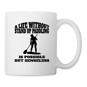Stand Up Paddle Stand Up Paddleing Stand up Paddler Surf - Mug blanc - blanc - Droite