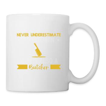 Butcher Cadeau Boucher Boucher Maître Boucher - Mug blanc - blanc - Droite