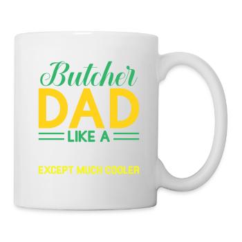 Butcher Cadeau Boucher Boucher Maître Boucher - Mug blanc - blanc - Droite