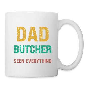Butcher Cadeau Boucher Boucher Maître Boucher - Mug blanc - blanc - Droite