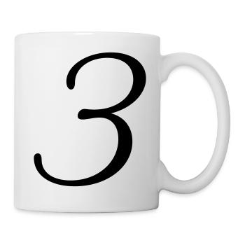 3 - Tasse - Weiß - Rechts