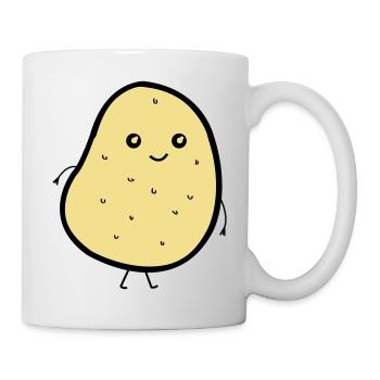 Jolie pomme de terre - Mug blanc - blanc - Droite
