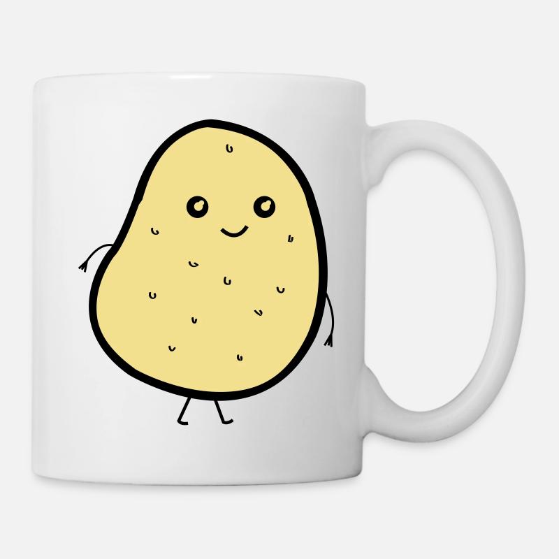 cute potatoe - Tasse - Weiß