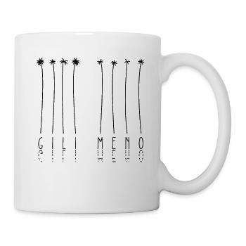 Palme - Insel Indonesien Gili Meno - Tasse - Weiß - Rechts