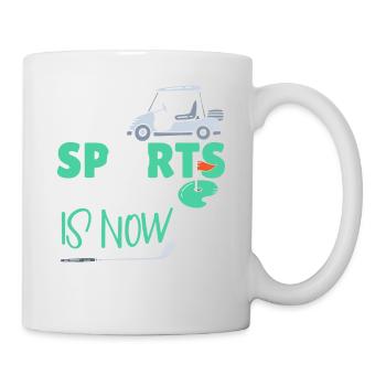 This sports legend is now 56, golf game 56. - Mug - white - Right