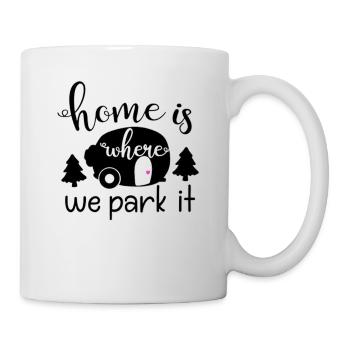 Vacances amoureux de la nature Camping dicton amusant - Mug blanc - blanc - Droite