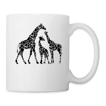 Giraffe Lover Cute Giraffes Zoo Giraffe - Mug - white - Right