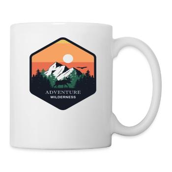 Motorrad Motorradfahrer Biker Feuerstuhl Biken - Tasse - Weiß - Rechts