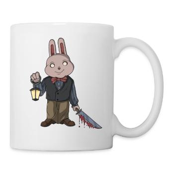 Zombie Gruslig Monster Halloween Tot Horrorfilm - Tasse - Weiß - Rechts