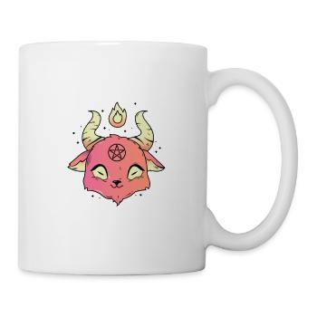 Pastellfarbene Goth-Ästhetik Oh My Goth - Tasse - Weiß - Rechts