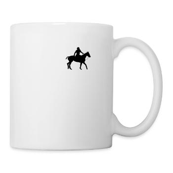 Horse Rider Pocket Design Horse Fool Horses - Mug - white - Right