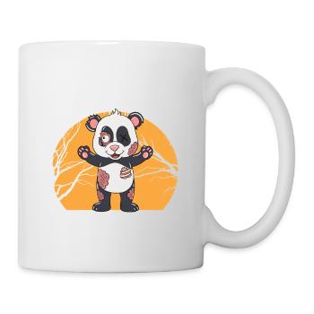 Halloween Zombie Animaux Halloween Panda - Mug blanc - blanc - Droite