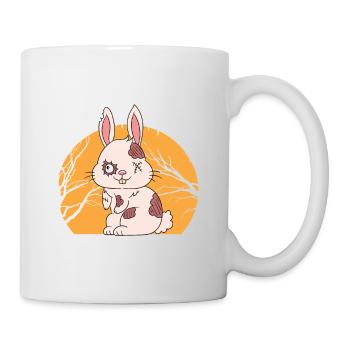 Halloween Zombie Animals Halloween Rabbit - Mug - white - Right