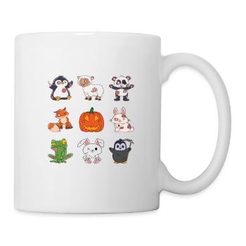 Halloween Zombie Animals Halloween Animals - Mug - white - Right