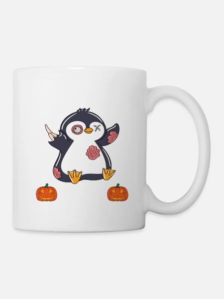 Halloween I'm Just Here For The Candy - Tasse - Weiß