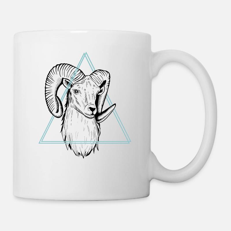 Widder - Tasse - Weiß