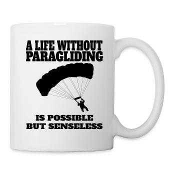 Paragleiter Gleitschirmfliegen Parapente - Mug blanc - blanc - Droite