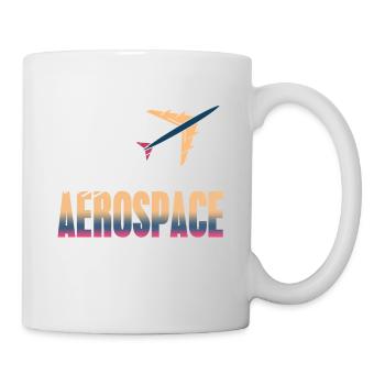 Rétro Aerospace Engineering Awesome Cool Présent - Mug blanc - blanc - Droite