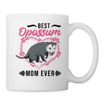 Best Opossum Mom Ever Opossum Mama Possum - Mug - white - Right
