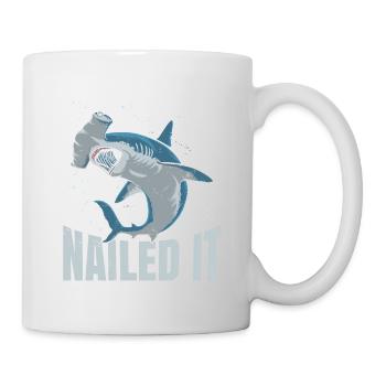 Nailed For All Shark Lovers - Mug - white - Right