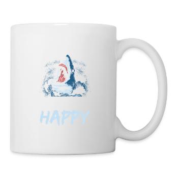 Shark Me Happy Not so much for all shark lovers - Mug - white - Right