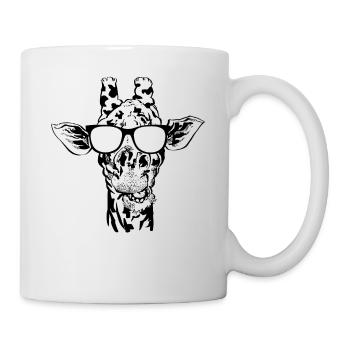 Giraffe Sunglass Giraffe Lover - Tasse - Weiß - Rechts