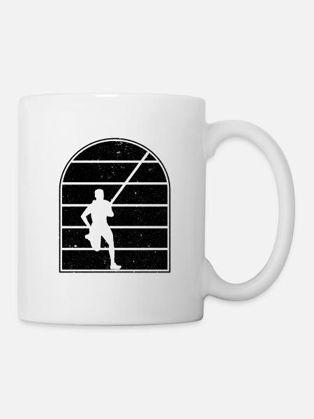 Stabhochspringen - Tasse - Weiß
