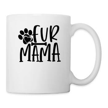 Fell-Mama - Tasse - Weiß - Rechts