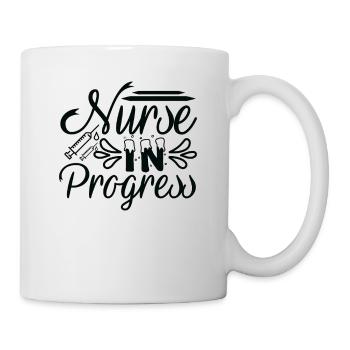 Nurse in Progress - Mug - white - Right