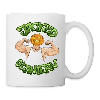 Jacked O'lantern - Tasse - Weiß - Rechts
