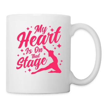 Ballet Danse Ballerine Ballet Danse Cadeau - Mug blanc - blanc - Droite