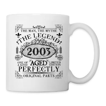 2003 | The Legend since 2003 birthday - Mug - white - Right