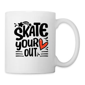 Roller Skating - Skate Your Heart Out - Skater - Mug - white - Right