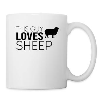 Type Sheep Saying - Mug - white - Right