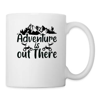Hiking Hikers Camping funny saying - Mug - white - Right