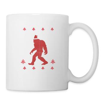 Santasquatch Bigfoot Père Noël Sasquatch - Mug blanc - blanc - Droite