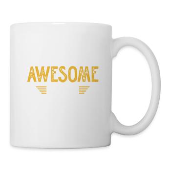 Maler Geschenk Malerei Künstler Malermeister - Tasse - Weiß - Rechts