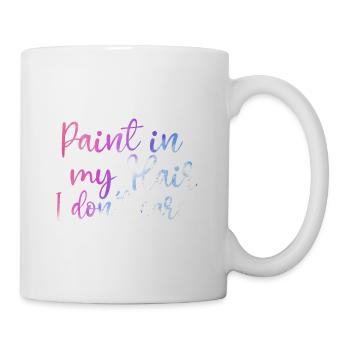Maler Geschenk Malerei Künstler Malermeister - Tasse - Weiß - Rechts