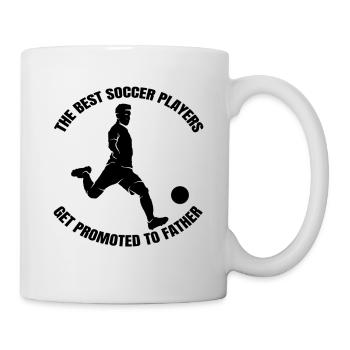 Football Père Papa Entraîneur de football Joueur de football - Mug blanc - blanc - Droite