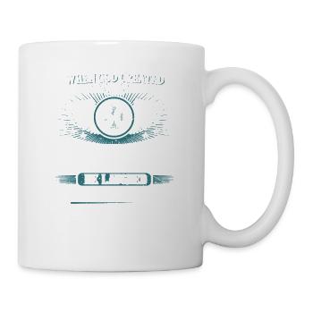 When God created me 50 years ago, Lustiger created 50. - Mug - white - Right