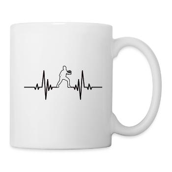 Fan de badminton Badminton Joueur de badminton Badminton Badminton Badminton - Mug blanc - blanc - Droite