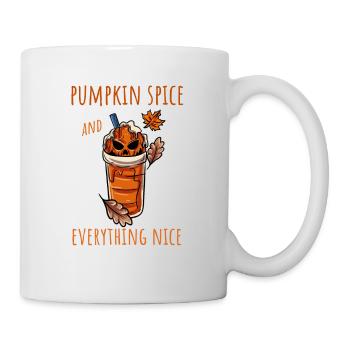 Pumpkin Autumn Halloween - Mug - white - Right