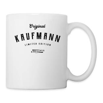 Kaufmann Limited Edition Einzelhandel Großhandel - Tasse - Weiß - Rechts