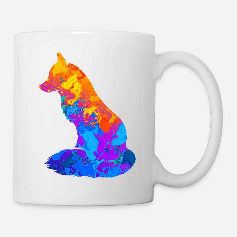 Fuchs Füchse Geschenkidee - Tasse - Weiß