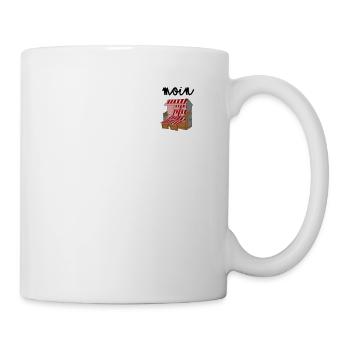 Moin Beach Chair Holiday Northern Lights Nordic Baltic Sea - Mug - white - Right