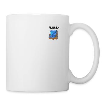 Moin Beach Chair Holiday Northern Lights Nordic Baltic Sea - Mug - white - Right