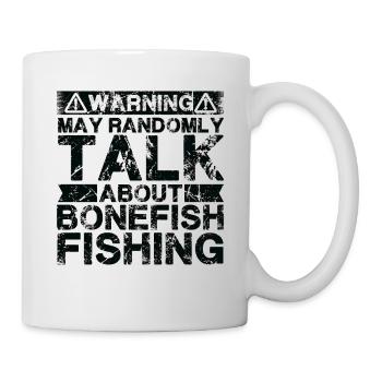 Pêche - Bonefish -Poisson - Mug blanc - blanc - Droite