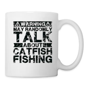 Pêche - Poisson-chat - Mug blanc - blanc - Droite
