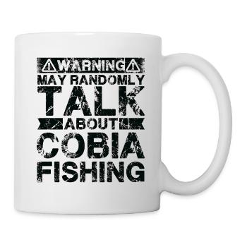 Pêche - Cobia -Poisson - Mug blanc - blanc - Droite