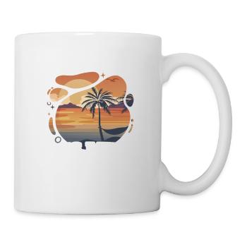 Hawaii Urlaub Aloha Sommer Hawaiian Geschenk - Tasse - Weiß - Rechts